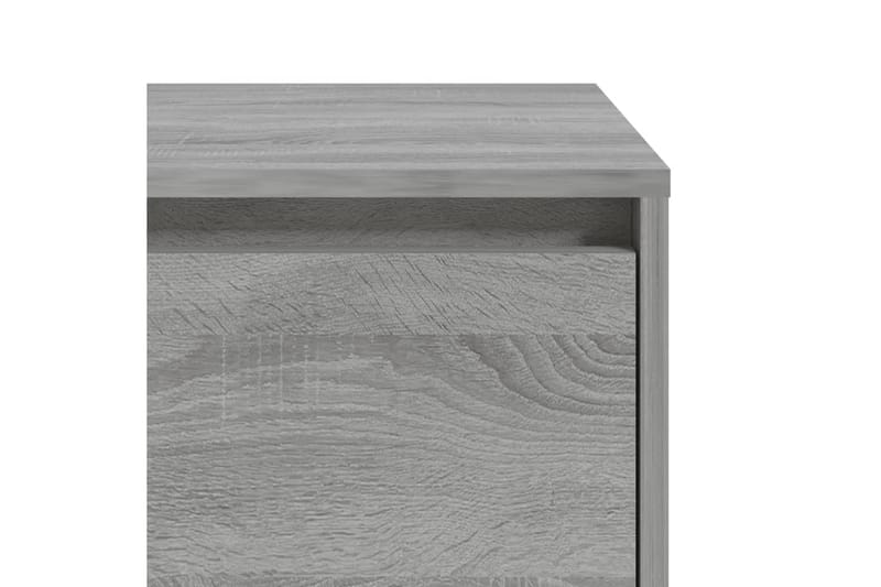 Sängbord grå sonoma 45x34x44,5 cm spånskiva - Grå - Sängbord - Bord