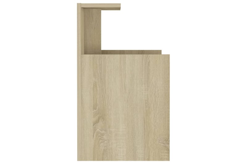 Sängbord sonoma-ek 40x35x60 cm spånskiva - Brun - Möbler - Bord