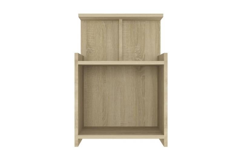 Sängbord sonoma-ek 40x35x60 cm spånskiva - Brun - Möbler - Bord