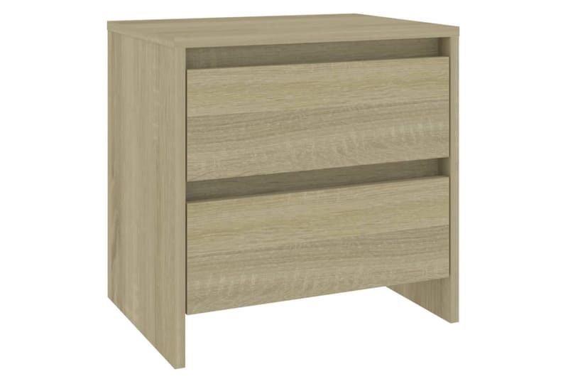 Sängbord sonoma ek 45x34,5x44,5 cm spånskiva - Brun - Sängbord - Bord