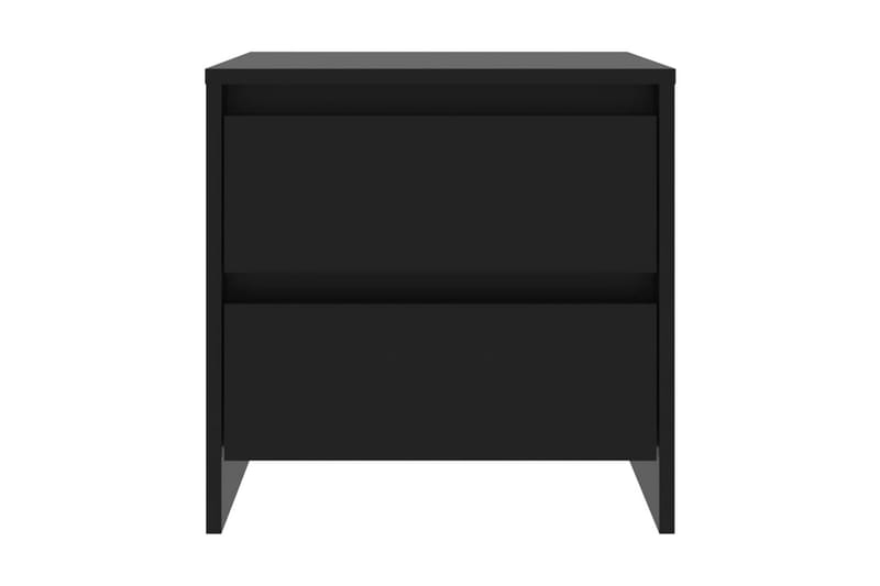 Sängbord svart 45x34,5x44,5 cm spånskiva - Svart - Möbler - Bord
