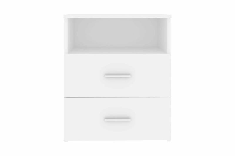 Sängbord vit 50x32x60 cm - Vit - Möbler - Bord