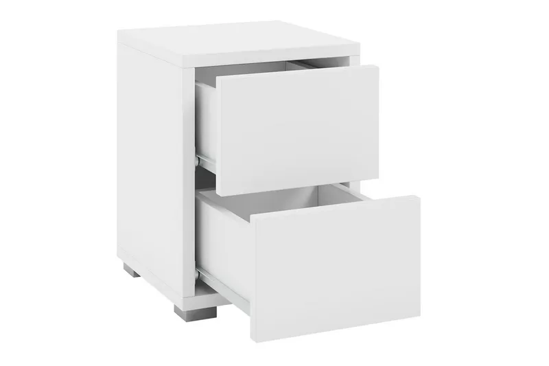 Sängbord - Vit - Möbler - Bord