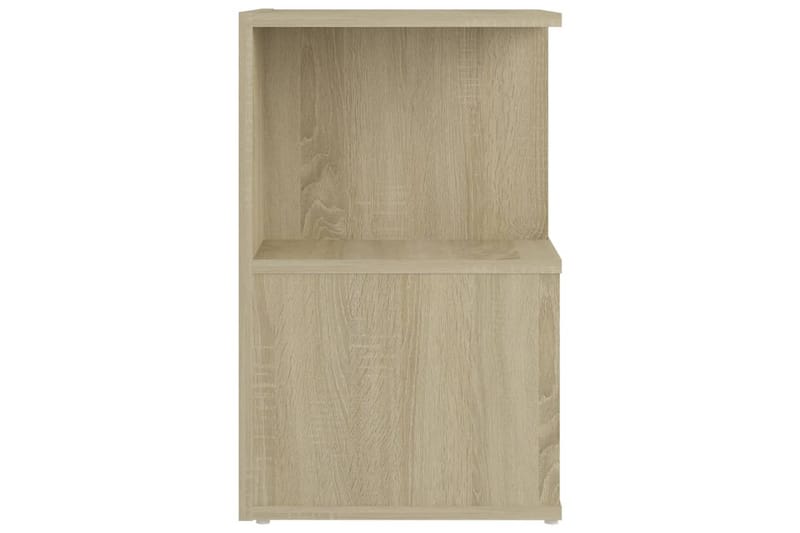 Sängskåp sonoma-ek 35x35x55 cm spånskiva - Brun - Möbler - Bord