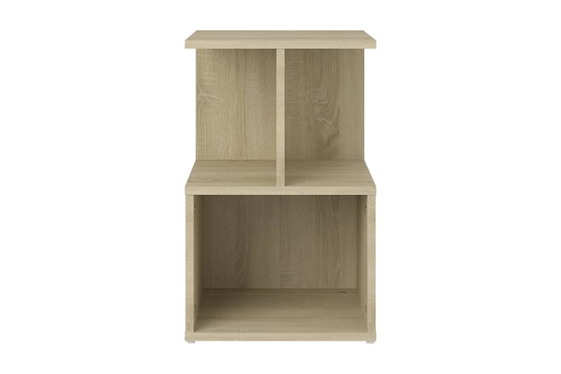Sängskåp sonoma-ek 35x35x55 cm spånskiva - Brun - Möbler - Bord