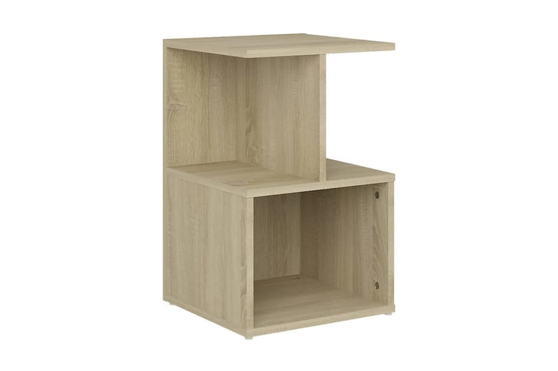 Sängskåp sonoma-ek 35x35x55 cm spånskiva - Brun - Möbler - Bord