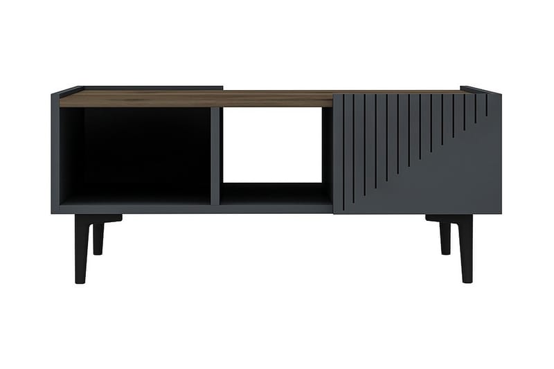 SATSBORD 94 cm Antracit/Valnöt - Möbler - Bord
