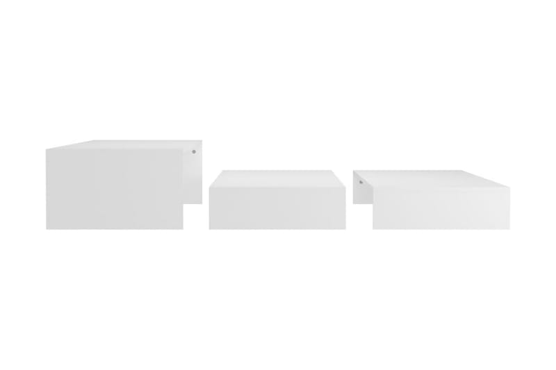 Satsbord vit 100x100x26,5 cm spånskiva - Vit - Bord - Satsbord
