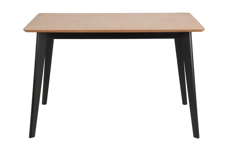 SAYALAR Matbord 120 cm Natur/Svart - Möbler - Bord