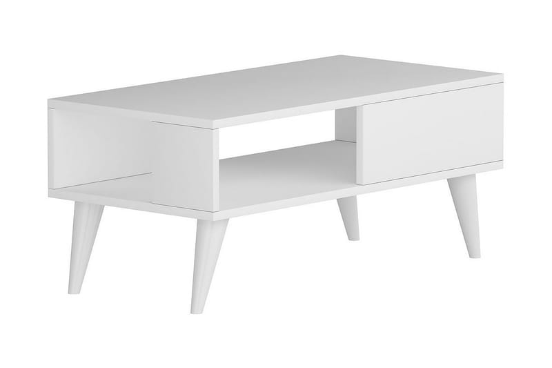 Sebseda Soffbord 90x40x90 cm - Vit - Möbler - Bord