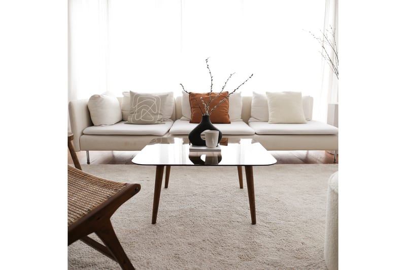 Selter Soffbord 80 cm - Brons/Glas - Möbler - Bord