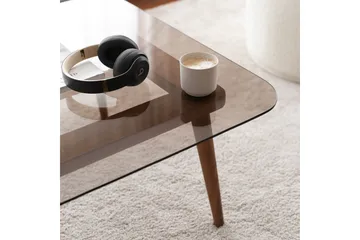 Selter Soffbord 80 cm - Brons/Glas - Möbler - Bord