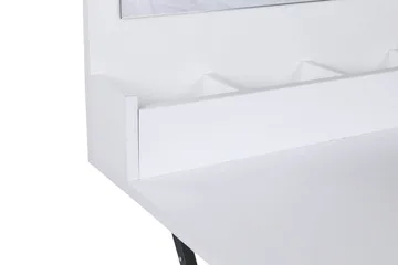 Shonao Sminkbord 100 cm - Vit/Svart - Möbler - Bord