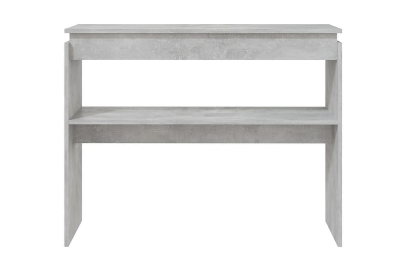 Sidobord betonggrå 102x30x80 cm spånskiva - Grå - Möbler - Bord