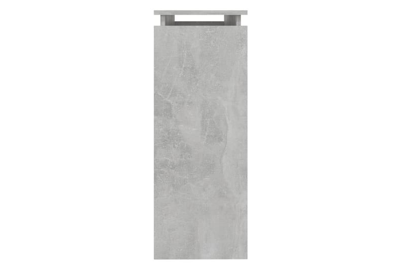 Sidobord betonggrå 102x30x80 cm spånskiva - Grå - Möbler - Bord