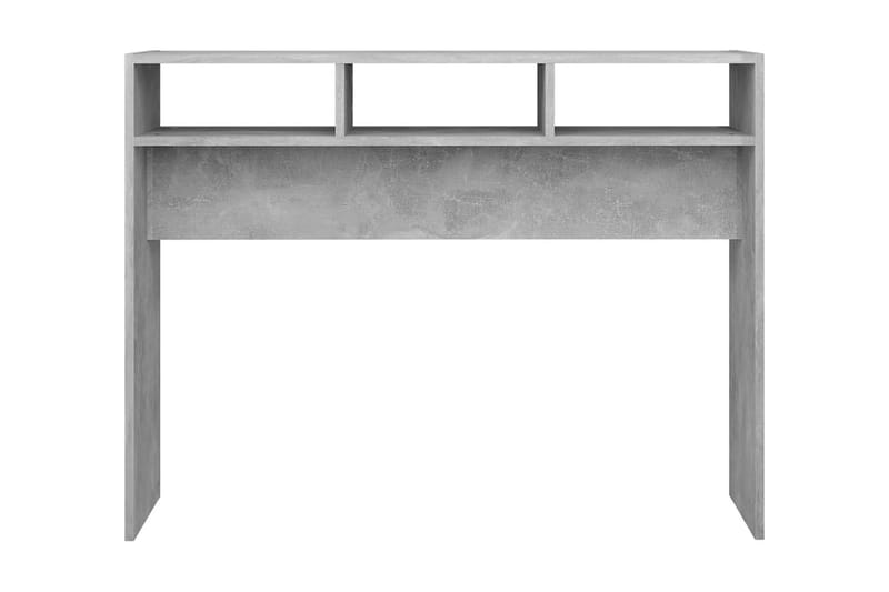 Sidobord betonggrå 105x30x80 cm spånskiva - Grå - Möbler - Bord