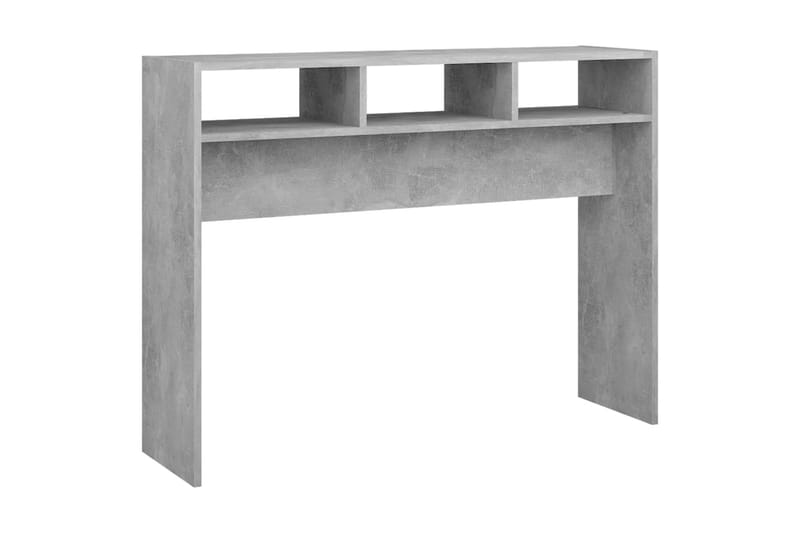 Sidobord betonggrå 105x30x80 cm spånskiva - Grå - Möbler - Bord