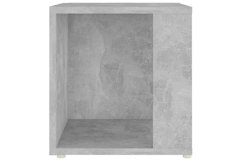 Sidobord betonggrå 33x33x34,5 cm spånskiva - Grå - Möbler - Bord
