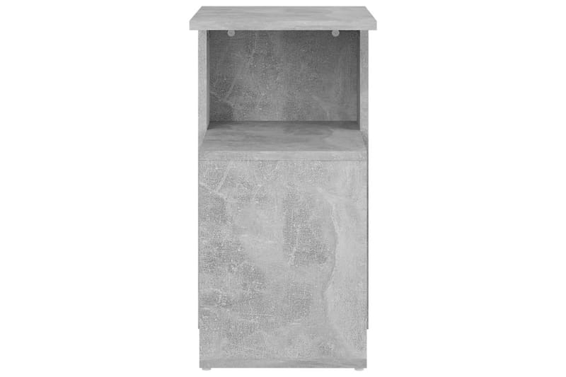 Sidobord betonggrå 36x30x56 cm spånskiva - Grå - Möbler - Bord