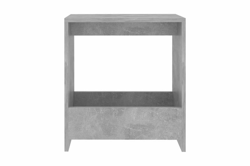 Sidobord betonggrå 50x26x50 cm spånskiva - Grå - Möbler - Bord