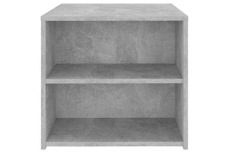 Sidobord betonggrå 50x50x45 cm spånskiva - Grå - Möbler - Bord