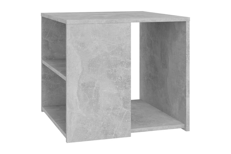 Sidobord betonggrå 50x50x45 cm spånskiva - Grå - Brickbord - Bord - Sidobord & lampbord