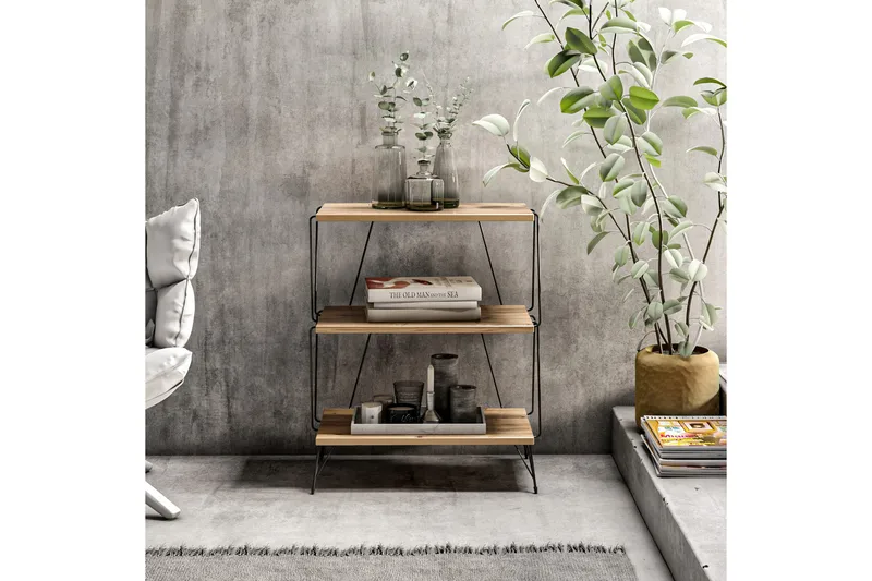 Sidobord & lampbord Igazz Sidobord 48 cm Trä/Natur - Möbler - Bord