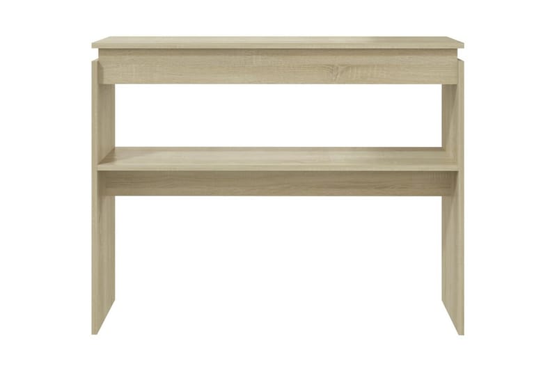 Sidobord sonoma-ek 102x30x80 cm spånskiva - Brun - Möbler - Bord