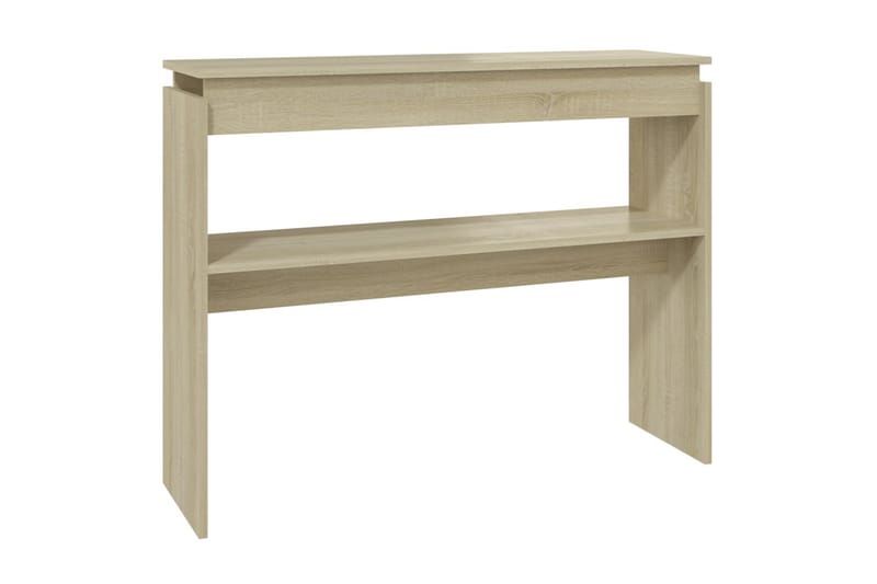Sidobord sonoma-ek 102x30x80 cm spånskiva - Brun - Möbler - Bord