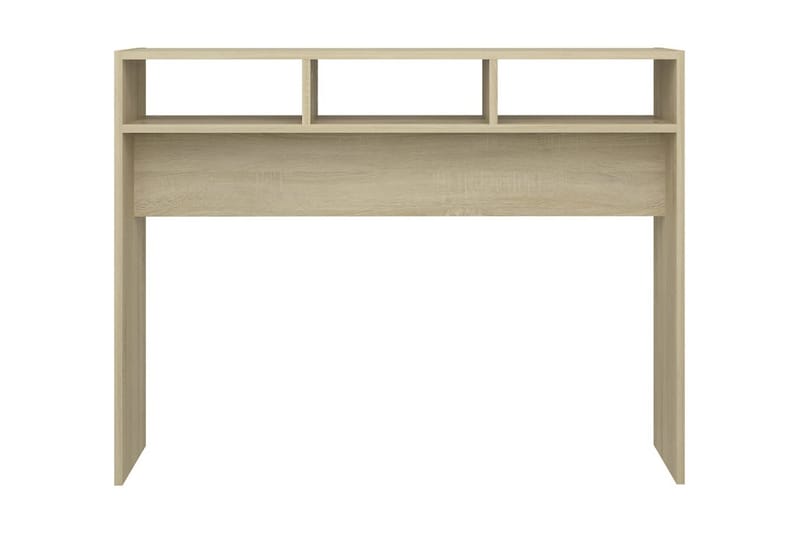 Sidobord sonoma-ek 105x30x80 cm spånskiva - Brun - Möbler - Bord