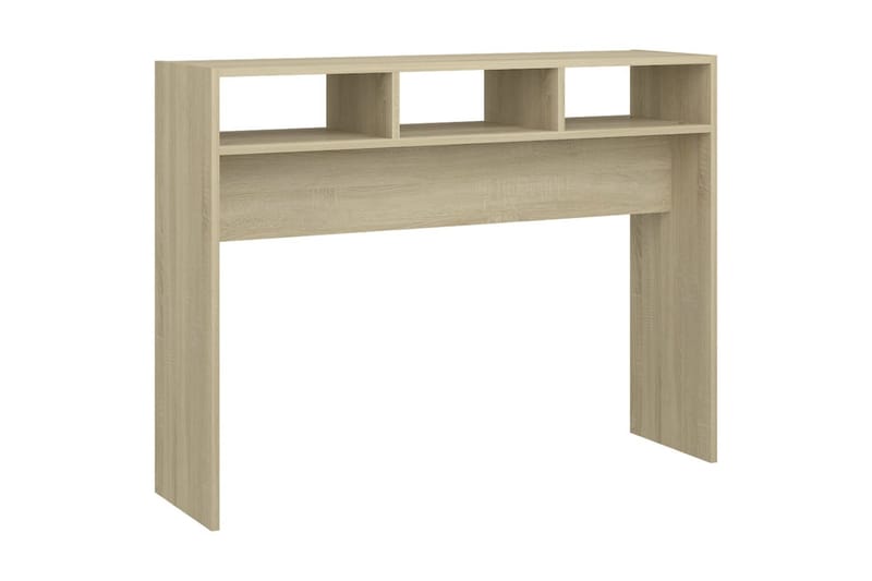Sidobord sonoma-ek 105x30x80 cm spånskiva - Brun - Möbler - Bord