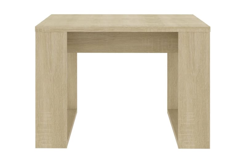 Sidobord sonoma-ek 50x50x35 cm spånskiva - Brun - Möbler - Bord