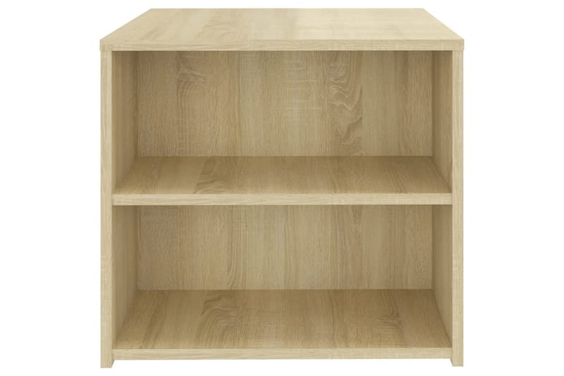 Sidobord sonoma-ek 50x50x45 cm spånskiva - Brun - Möbler - Bord