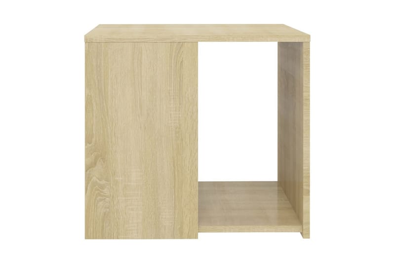 Sidobord sonoma-ek 50x50x45 cm spånskiva - Brun - Möbler - Bord