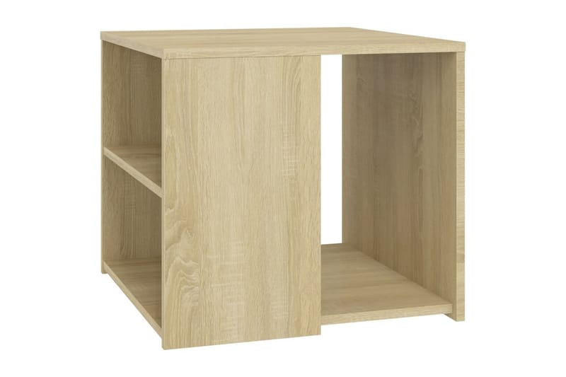 Sidobord sonoma-ek 50x50x45 cm spånskiva - Brun - Möbler - Bord