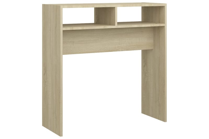 Sidobord sonoma-ek 78x30x80 cm spånskiva - Brun - Möbler - Bord