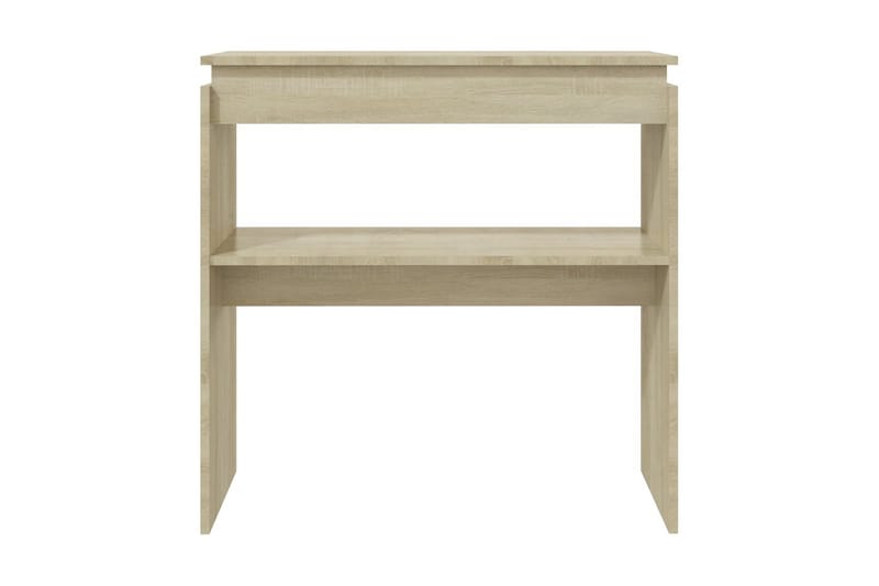 Sidobord sonoma-ek 80x30x80 cm spånskiva - Brun - Möbler - Bord