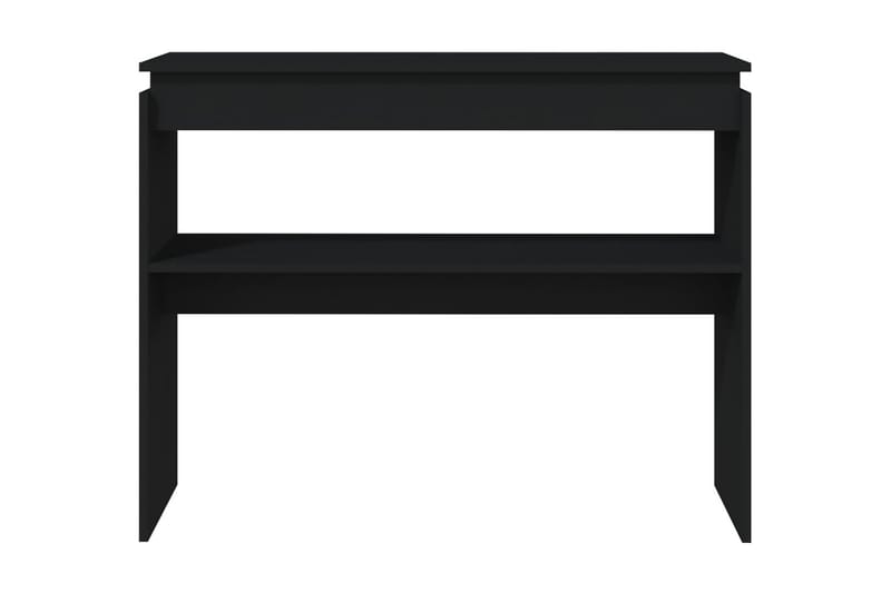 Sidobord svart 102x30x80 cm spånskiva - Svart - Möbler - Bord