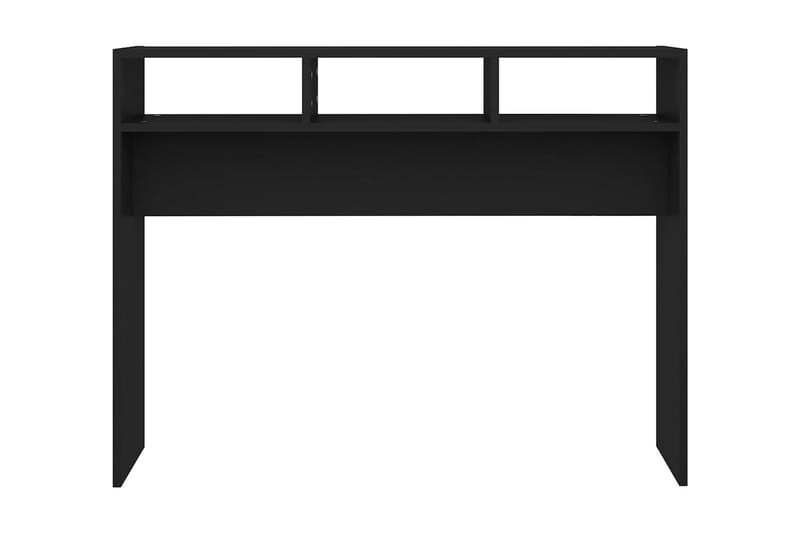 Sidobord svart 105x30x80 cm spånskiva - Svart - Möbler - Bord