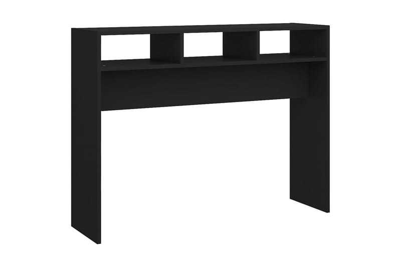 Sidobord svart 105x30x80 cm spånskiva - Svart - Möbler - Bord