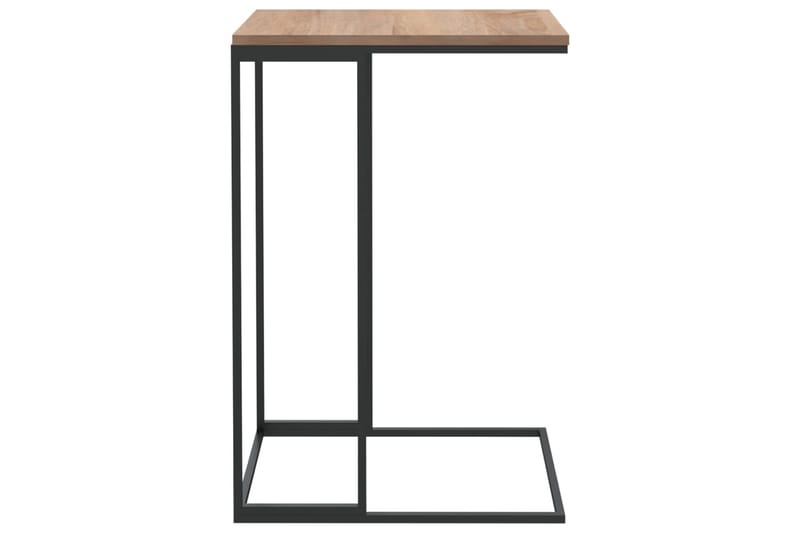 Sidobord svart 40x30x59 cm spånskiva - Svart - Möbler - Bord