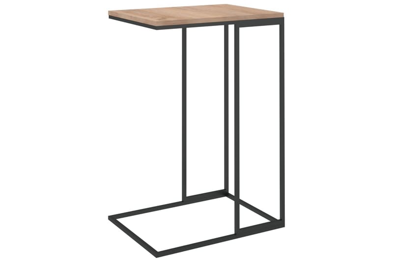 Sidobord svart 40x30x59 cm spånskiva - Svart - Möbler - Bord