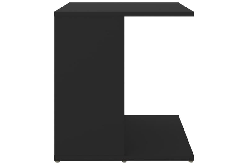 Sidobord svart 45x45x48 cm spånskiva - Svart - Brickbord - Bord - Sidobord & lampbord
