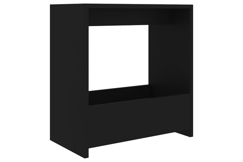 Sidobord svart 50x26x50 cm spånskiva - Svart - Möbler - Bord