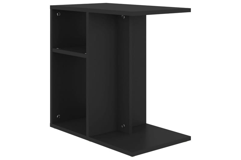 Sidobord svart 50x30x50 cm spånskiva - Svart - Möbler - Bord