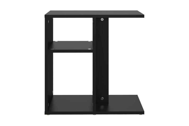 Sidobord svart 50x30x50 cm spånskiva - Svart - Möbler - Bord