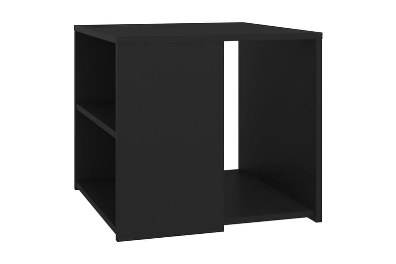 Sidobord svart 50x50x45 cm spånskiva - Svart - Brickbord - Bord - Sidobord & lampbord