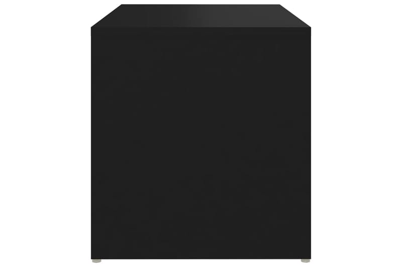 Sidobord svart 59x36x38 cm spånskiva - Svart - Brickbord - Bord - Sidobord & lampbord