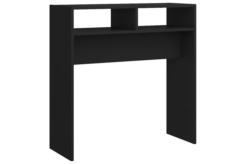Sidobord svart 78x30x80 cm spånskiva - Svart - Möbler - Bord