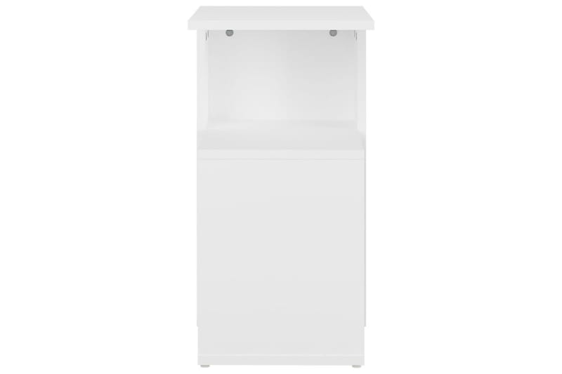 Sidobord vit 36x30x56 cm spånskiva - Vit - Möbler - Bord